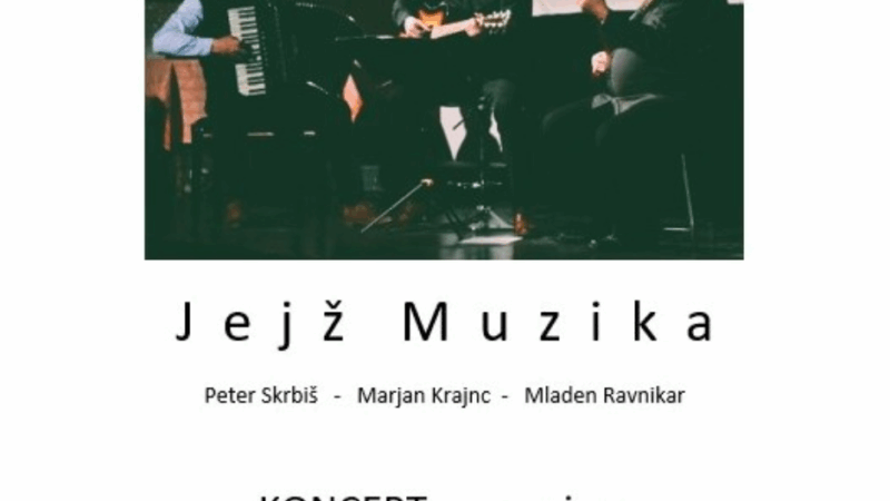 Jejž Muzika vabi na premierni koncert