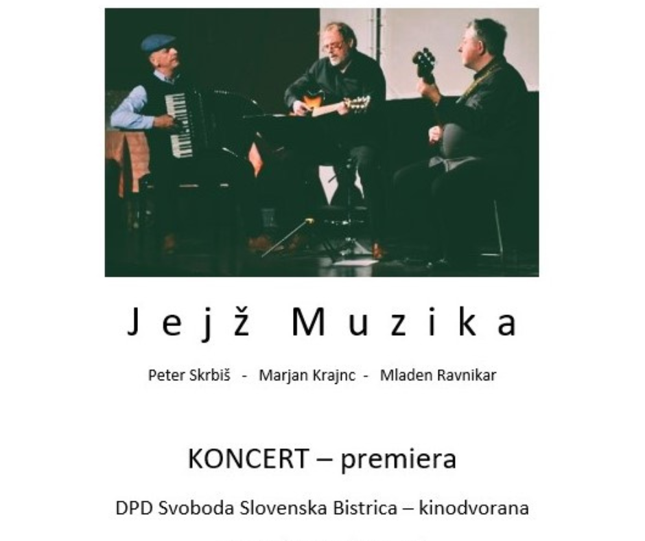 Jejž Muzika vabi na premierni koncert